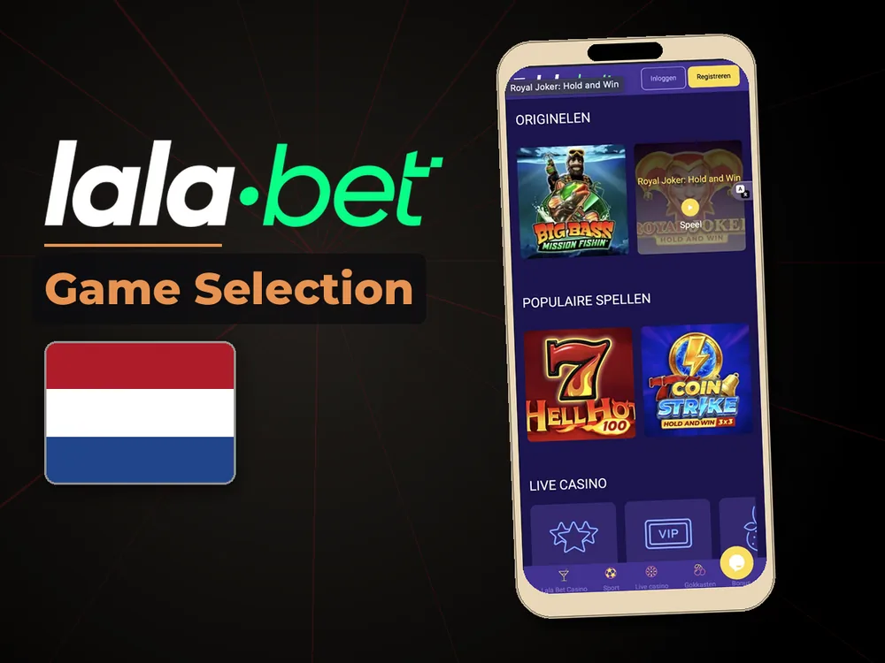 lalabet - Game Selection
