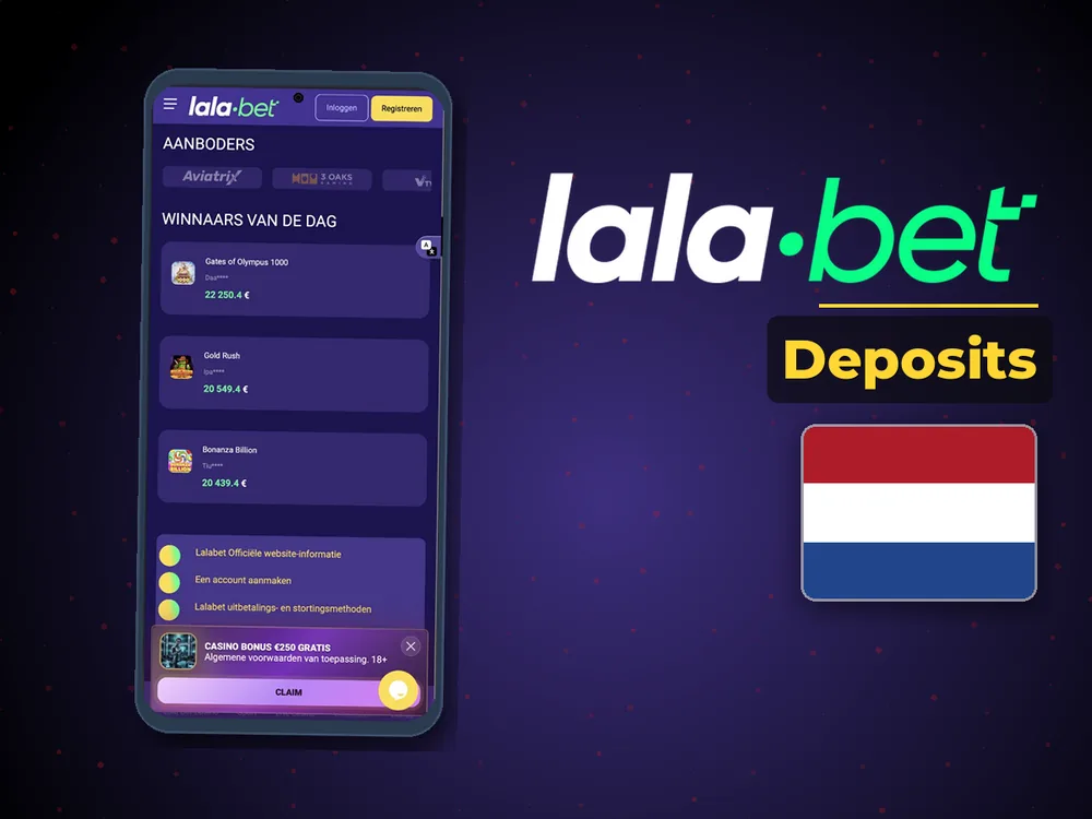 lalabet - Deposits