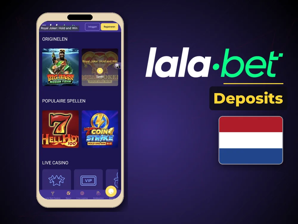lalabet - Deposits