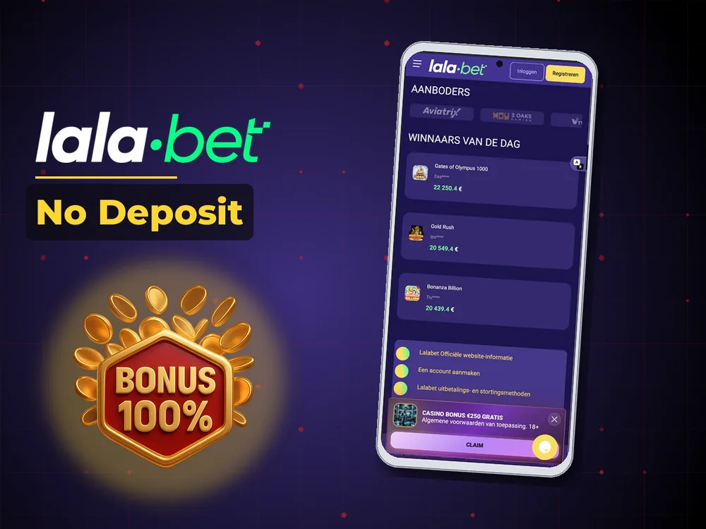 lalabet - No Deposit