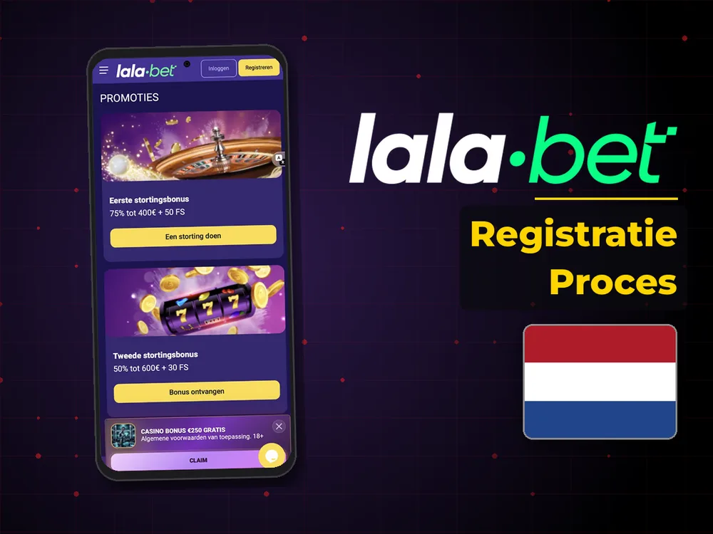 lalabet - Registratie Proces