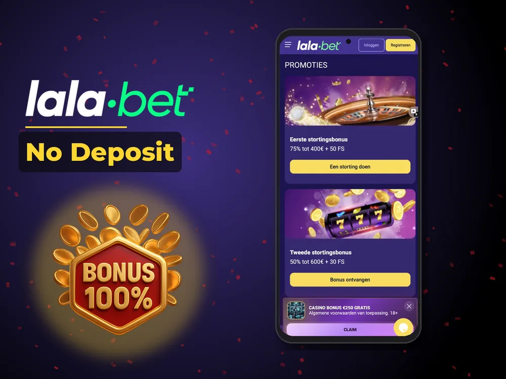 lalabet - No Deposit